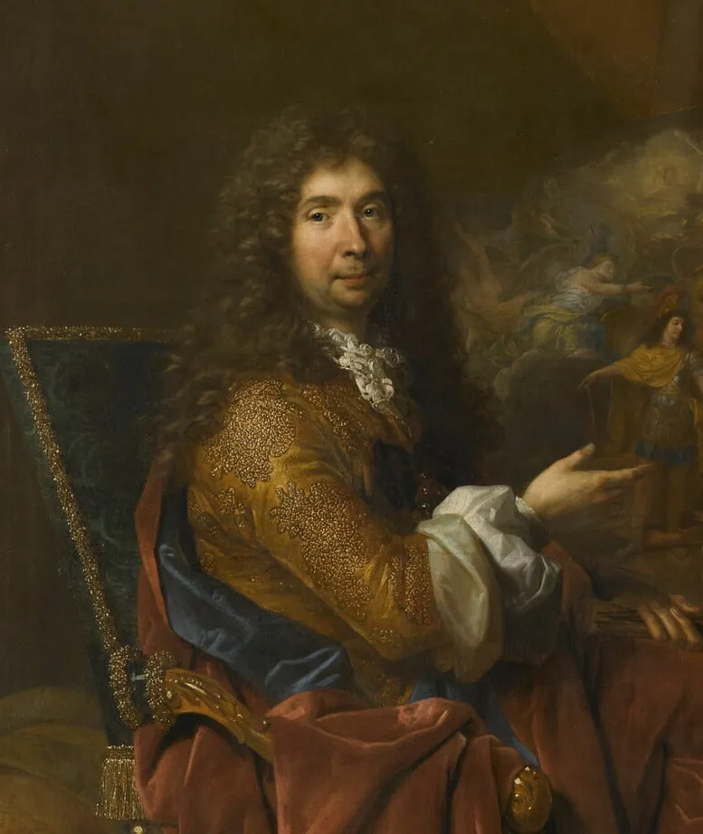 Portrait de Le Brun par Largillière