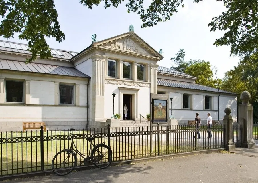 Façade de la collection Hirschsprung à Copenhague