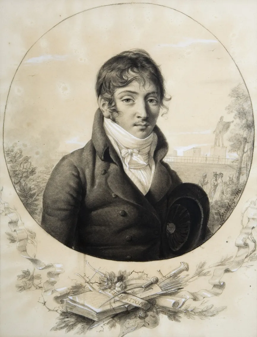 Autoportrait du peintre Fulchran-Jean Harriet