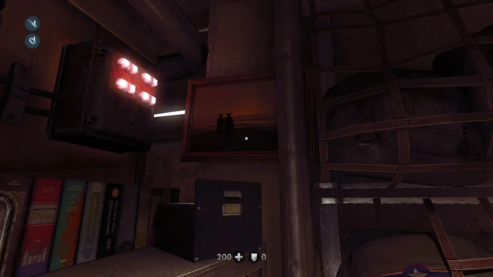 Wolfenstein Friedrich Paysage soleil couchant