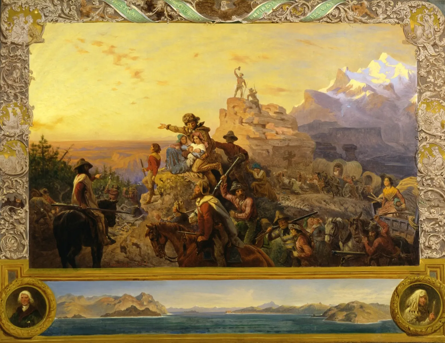 Leutze Westward the Course of Empire Takes Its Way