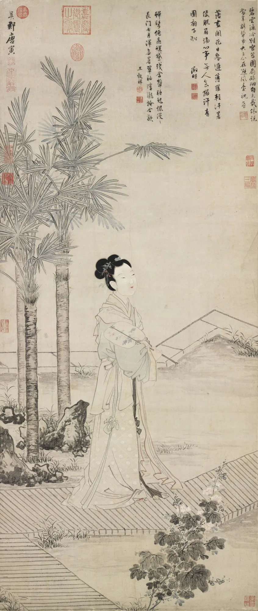 Tang Yin L'Éventail de la concubine Ban