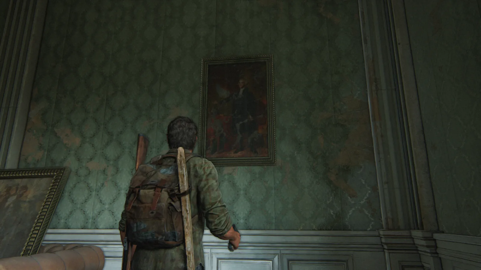 The Last of Us P1, Portrait de George Washington par Gilbert Stuart