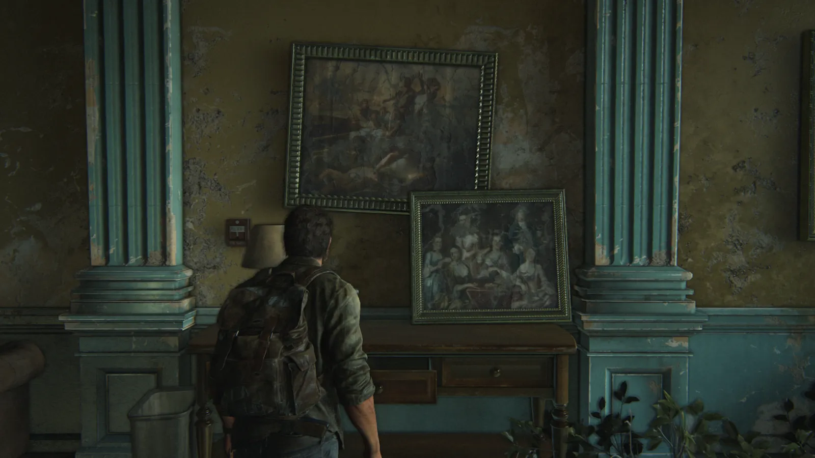 The Last of Us Part I, portrait de la famille Greenwood-Lee par John Greenwood
