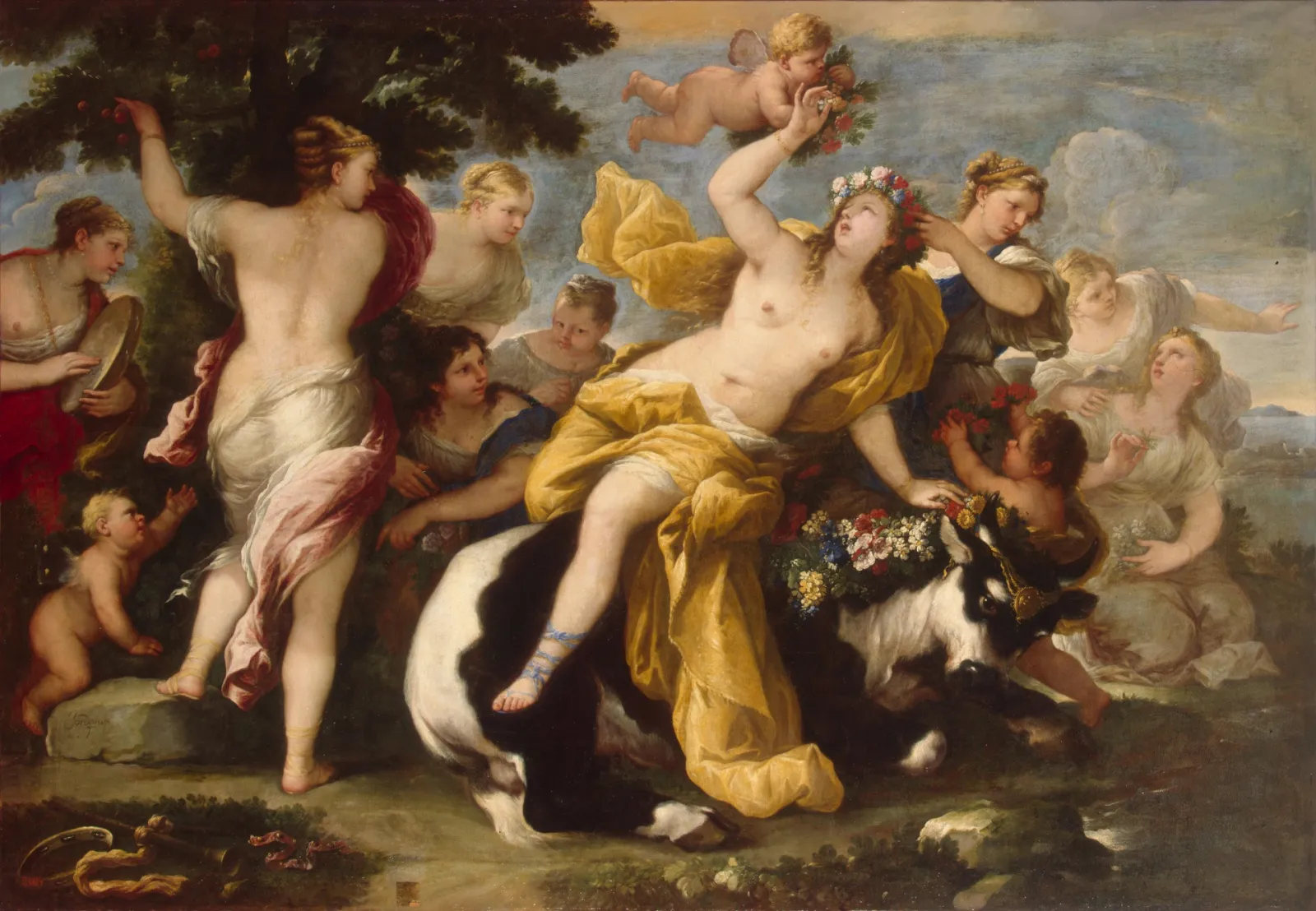 Giordano, L'Enlèvement d'Europe