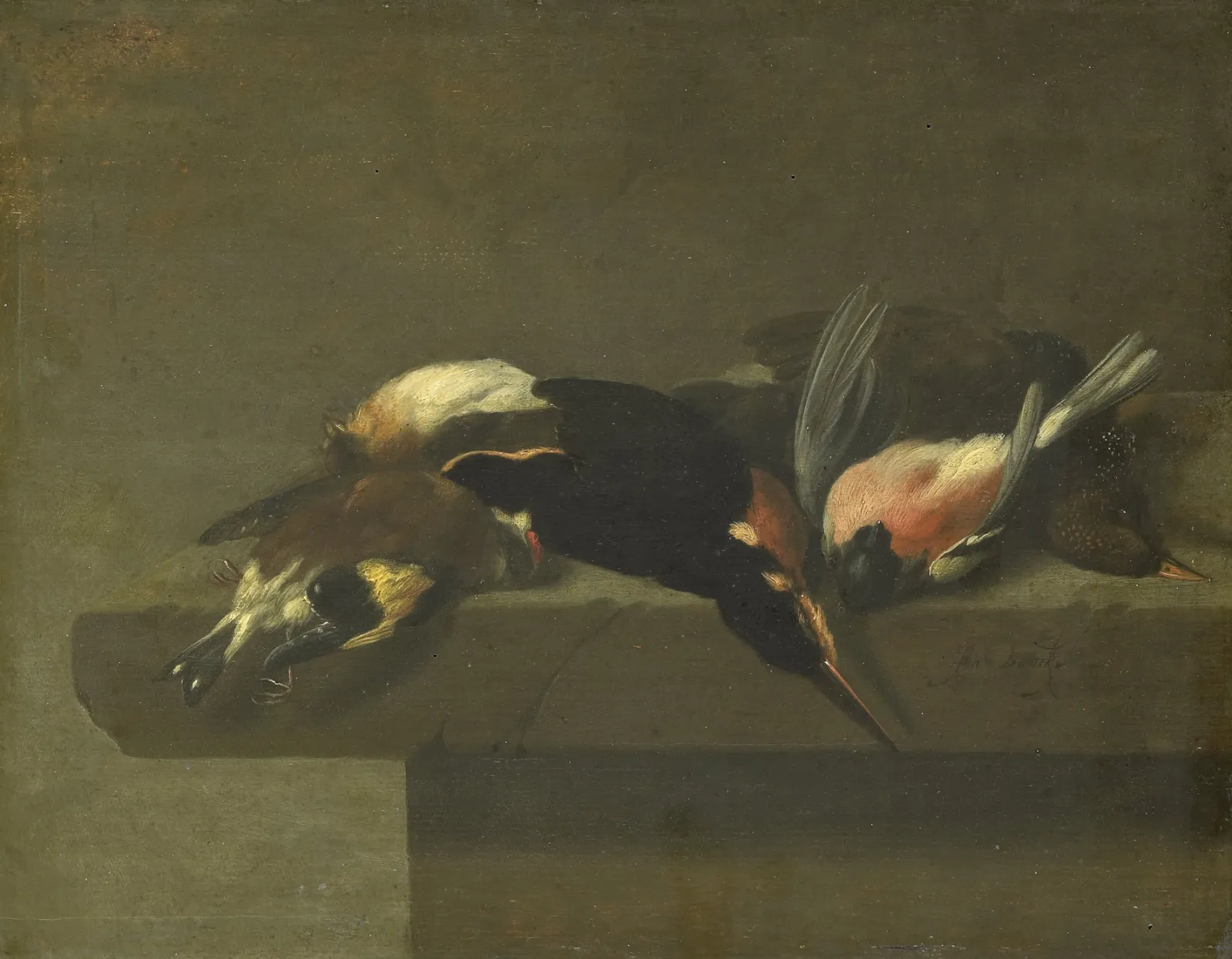Jan Vonck, Oiseaux morts
