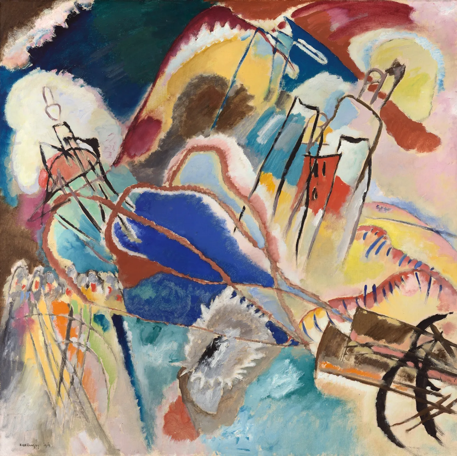 Kandinsky, Improvisation No. 30 (Cannons) 