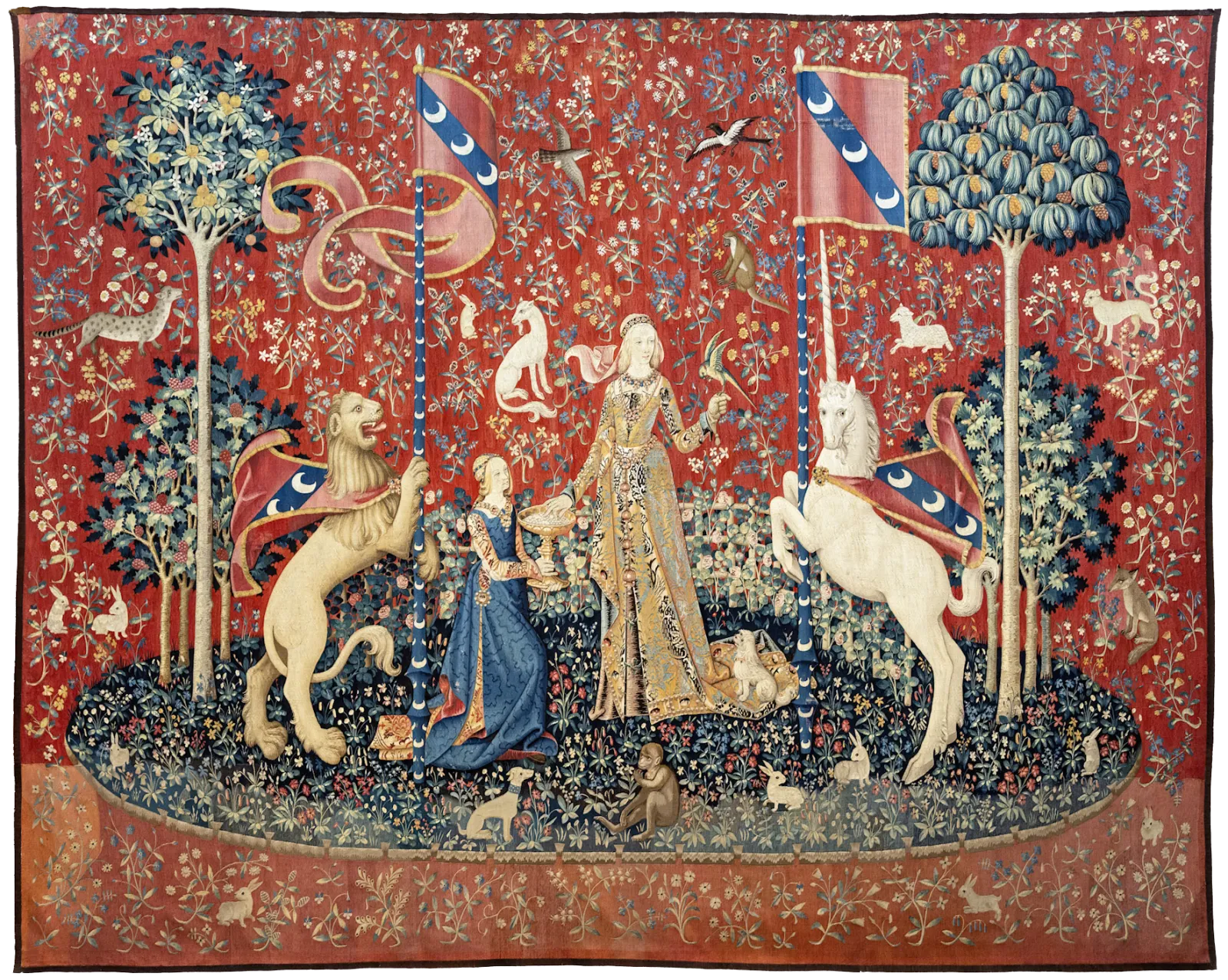 Tapisserie de la tenture dite de La Dame à la Licorne