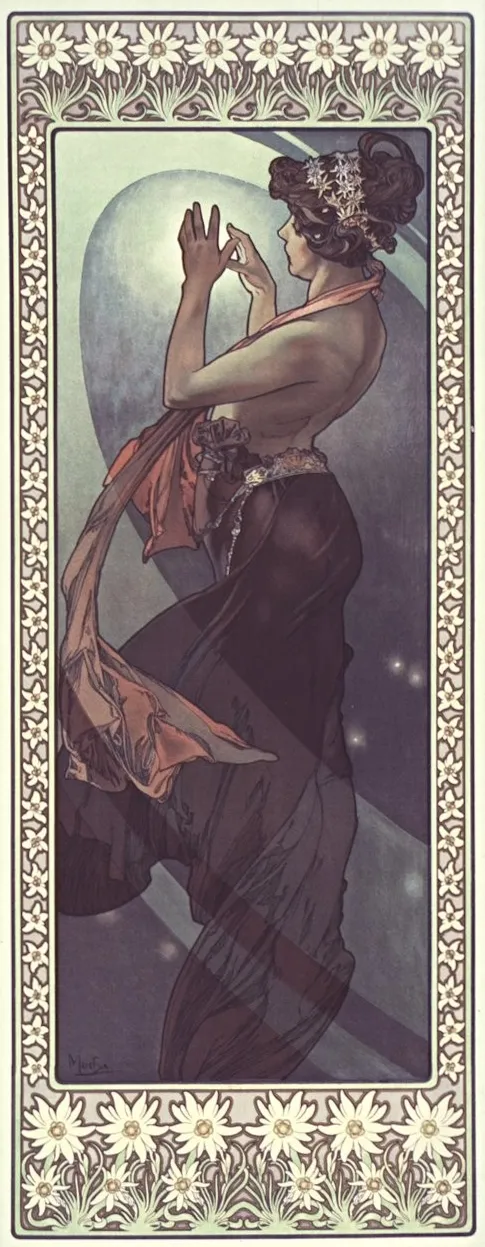 Mucha, étoile polaire