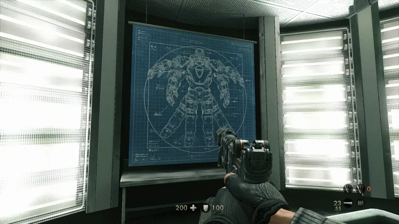 Wolfenstein NO Homme de Vitruve