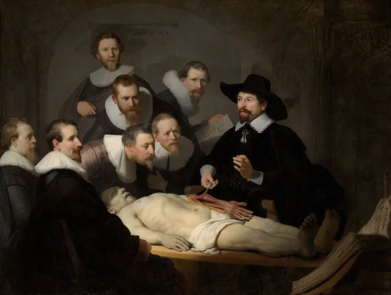 Rembrandt La Leçon d'anatomie du docteur Tulp