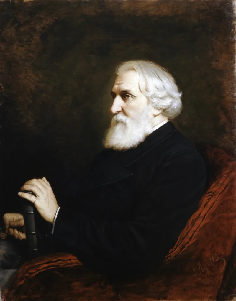 Vassili Perov Portrait d'Ivan Tourgueniev
