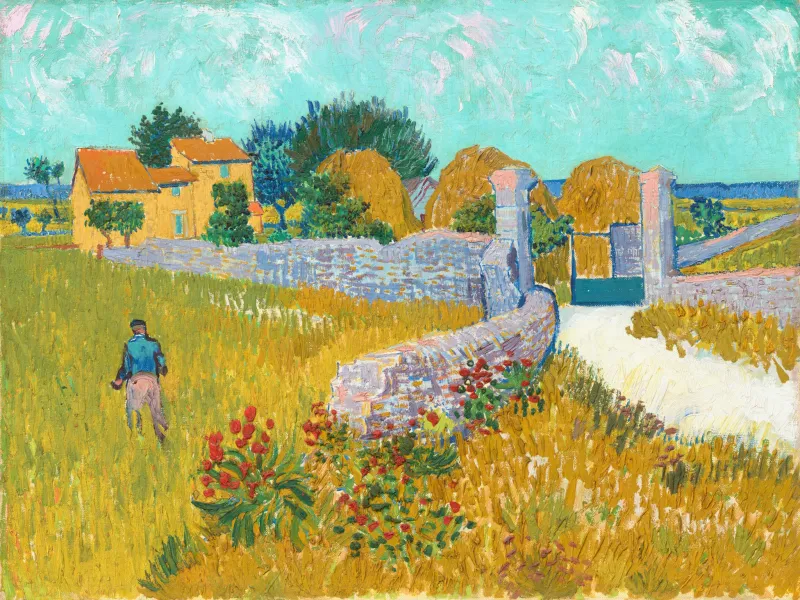 Van Gogh Ferme en Provence