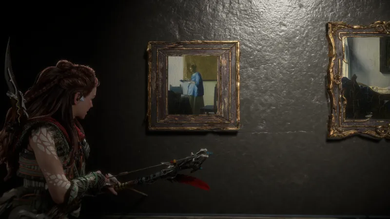 Horizon Forbidden West, Vermeer Femme lisant de la musique