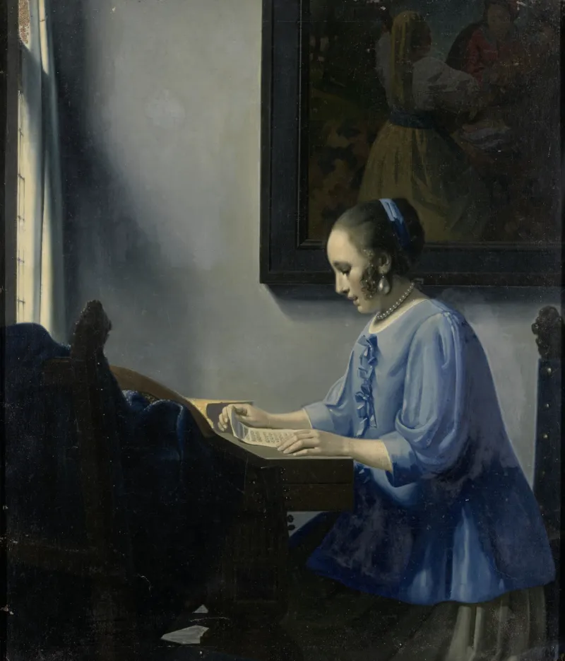 van Meegeren, Femme lisant de la musique