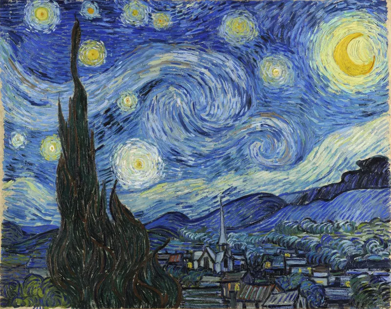 van gogh nuit étoilée