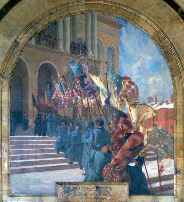 Le Retour des drapeaux