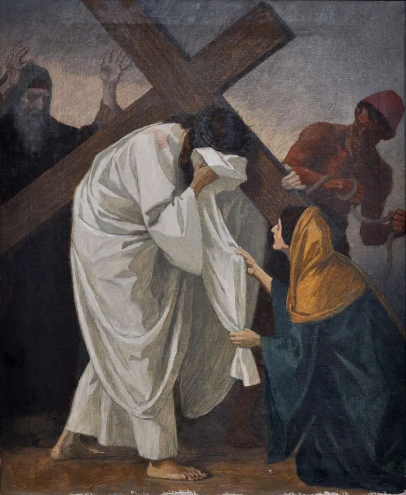 Fugel, Véronique essuie le visage de Jésus