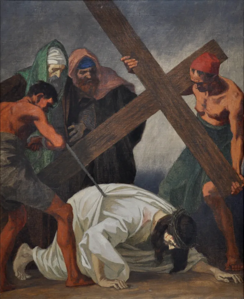 Fugel, Jésus tombe pour la deuxième fois