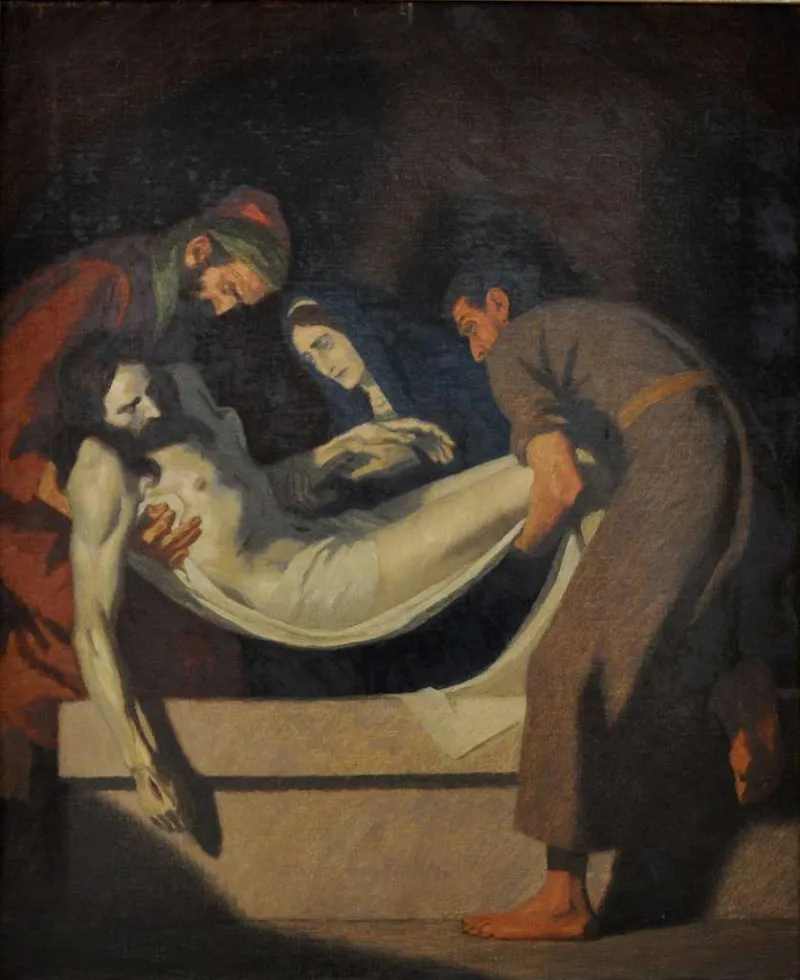 Fugel, La Mise au tombeau