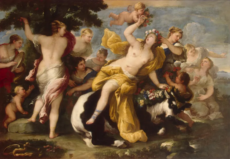 Giordano, L'Enlèvement d'Europe