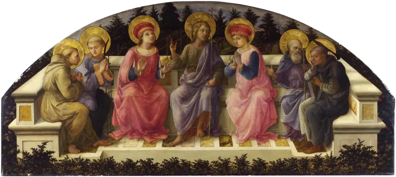Fra Filippo Lippi, Sept Saints