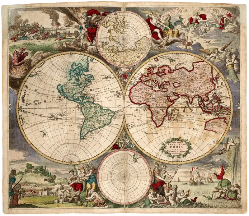 van Schagen, Nova totius terrarum orbis tabula