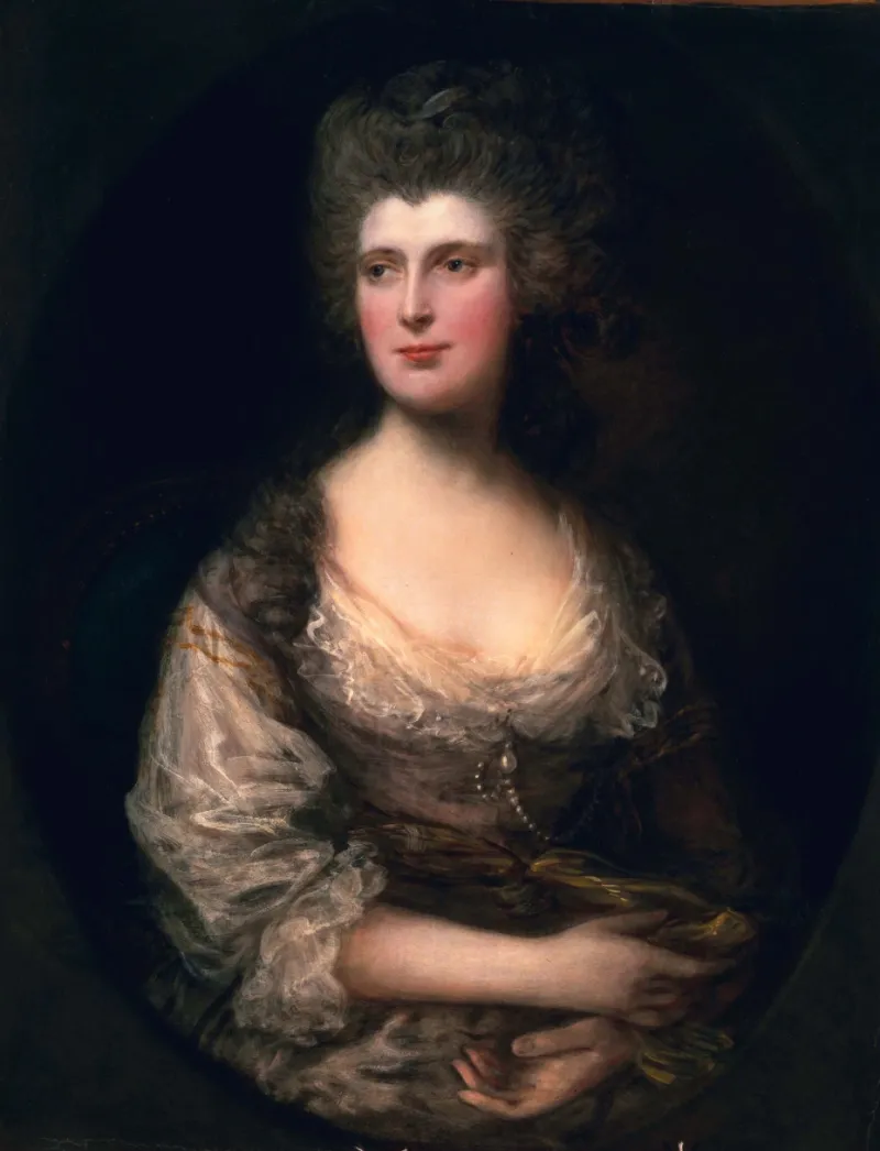 Gainsborough, Portrait d'Anne Batson Fane