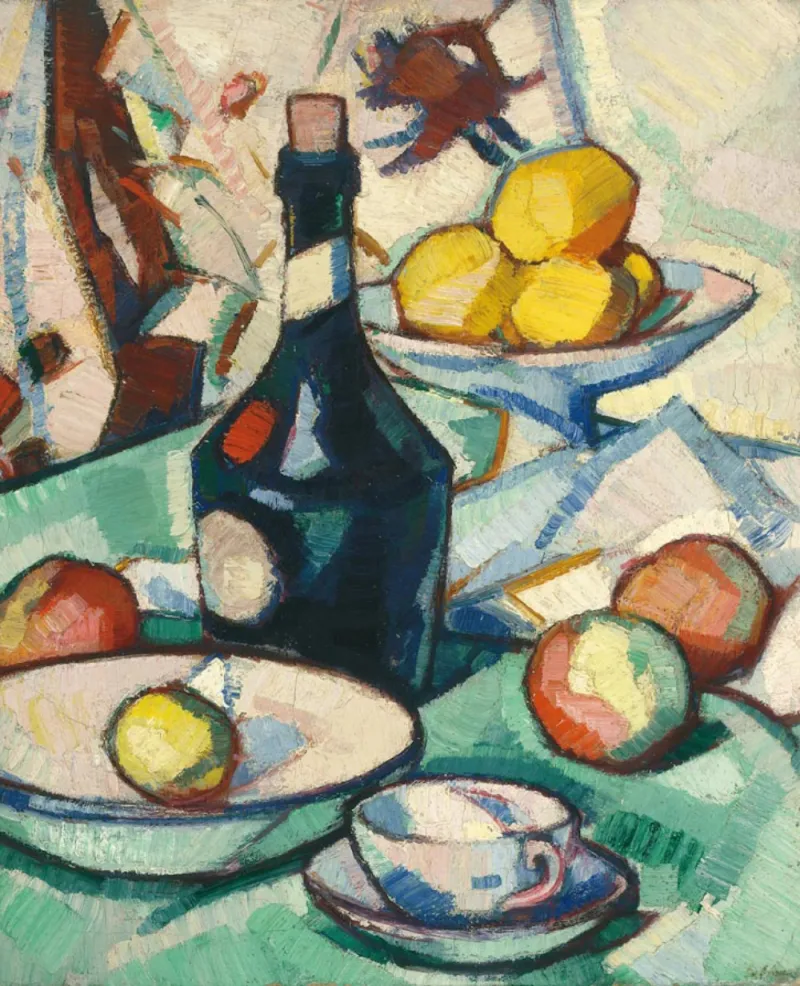 Nature morte à la bouteille de Bénédictine