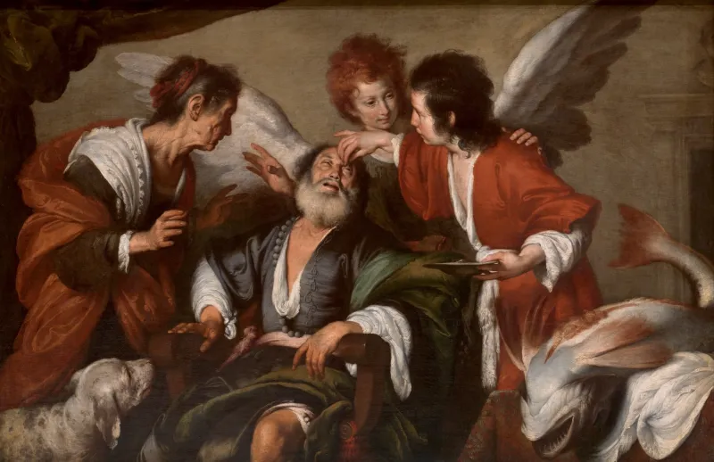 Strozzi, Tobie guérit son père