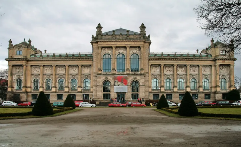 Façade du Musée régional de Basse-Saxe à Hanovre