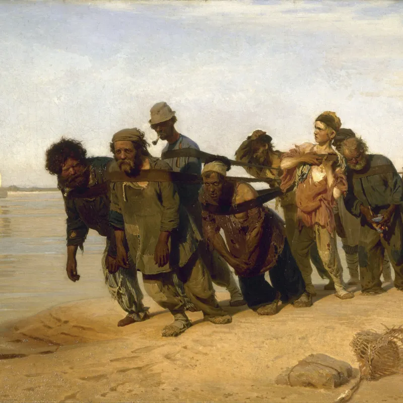 Les Bateliers de la Volga