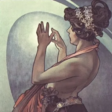 Mucha, étoile polaire