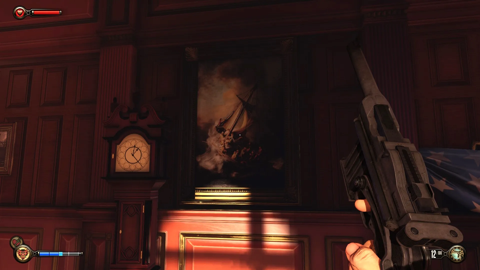 Bioschok Infinite Rembrant Christ dans la tempête
