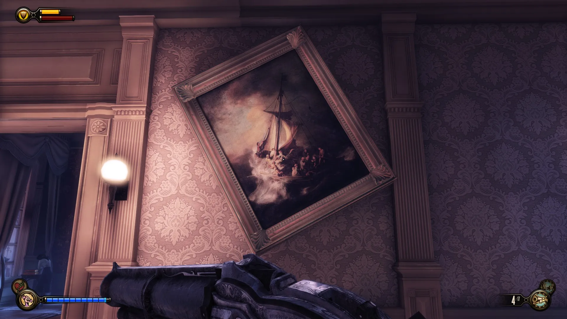 Bioschok Infinite Rembrant Christ dans la tempête