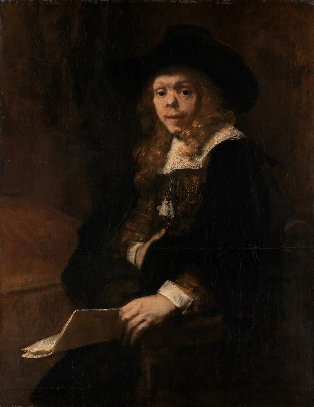 Rembrandt, portrait de Lairesse