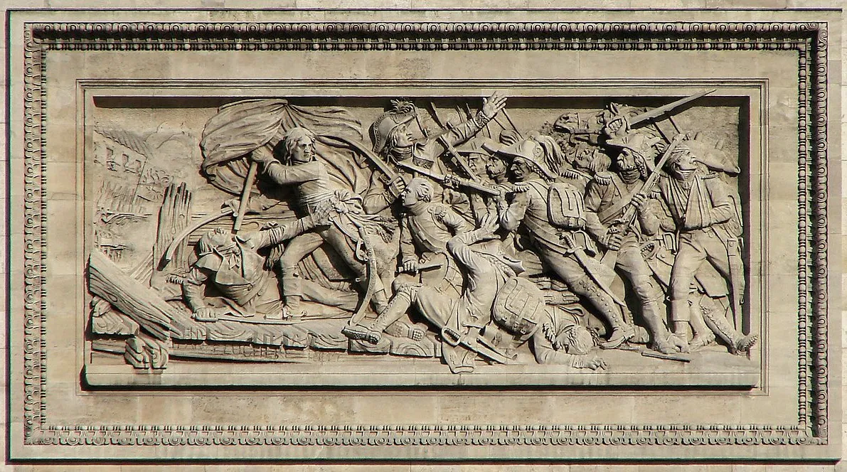 Le passage du pont d'Arcole le 15 novembre 1796