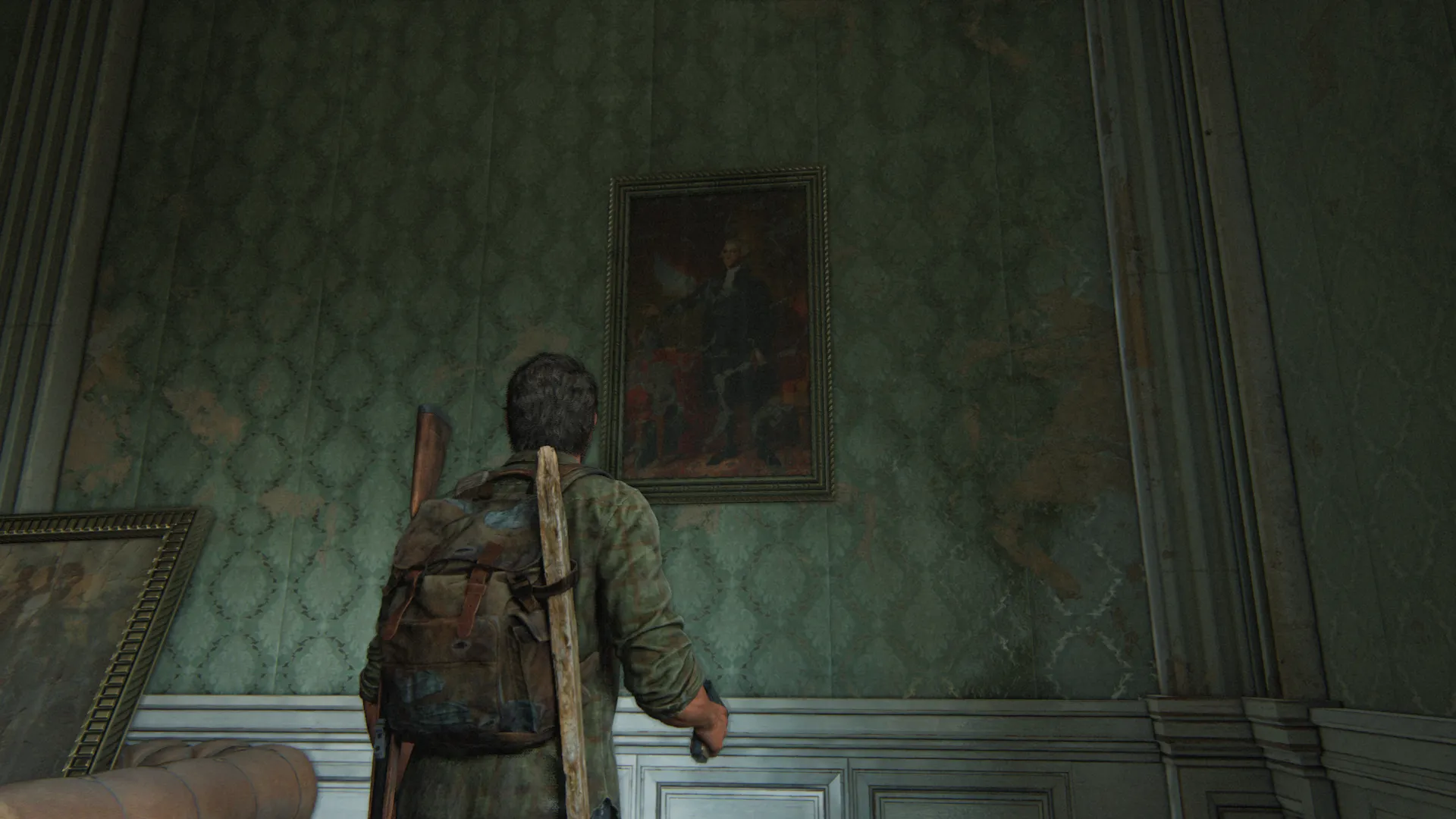 The Last of Us P1, Portrait de George Washington par Gilbert Stuart