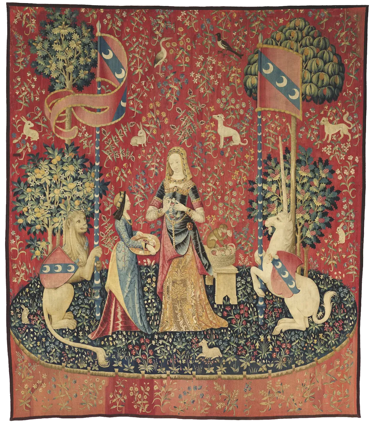 La Dame à la Licorne - L'odorat
