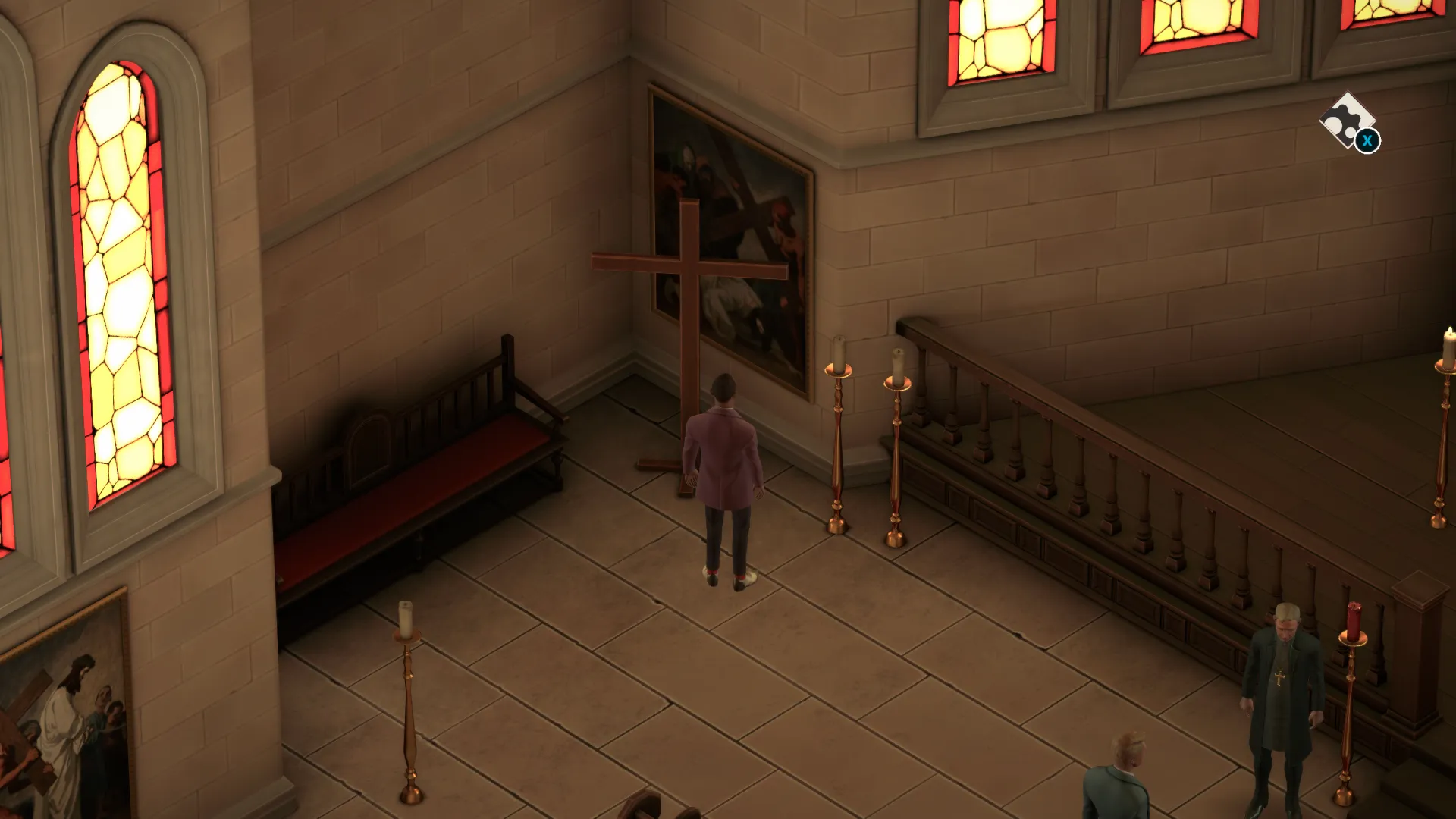 Hercule Poirot London Case, Fugel, Jésus tombe une deuxième fois