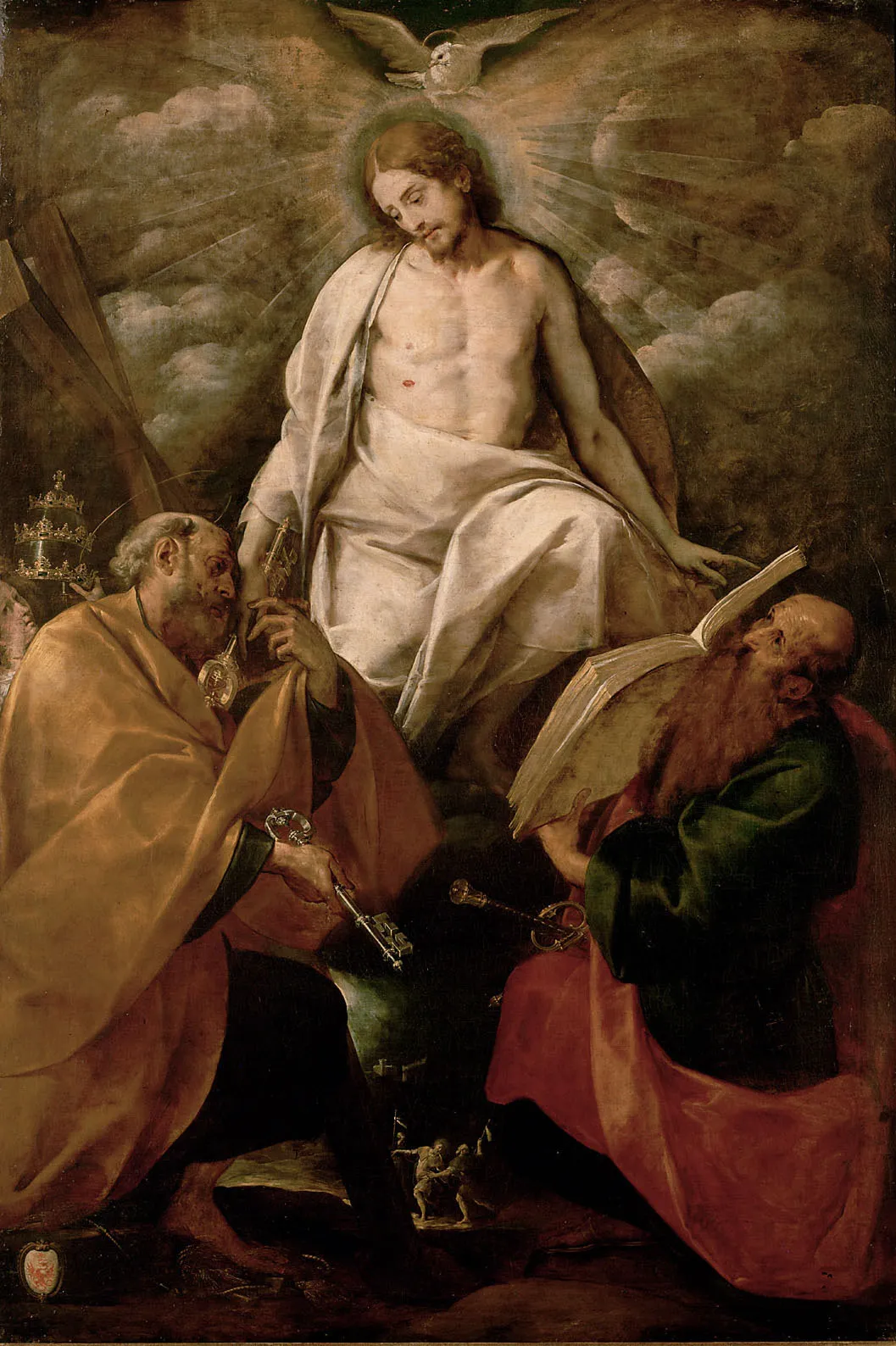 Crespi, Le Christ apparaissant à saint Pierre et saint Paul