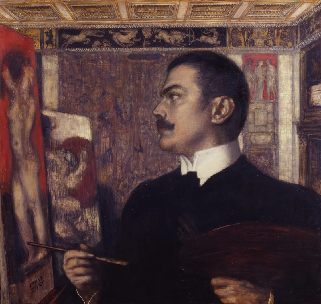 Franz von Stuck, Autoportrait