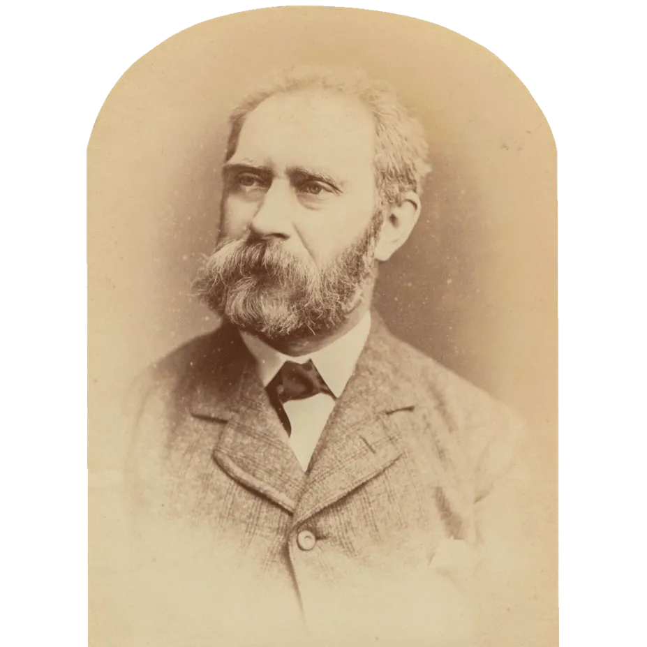Portrait photo du peintre Edwin Long