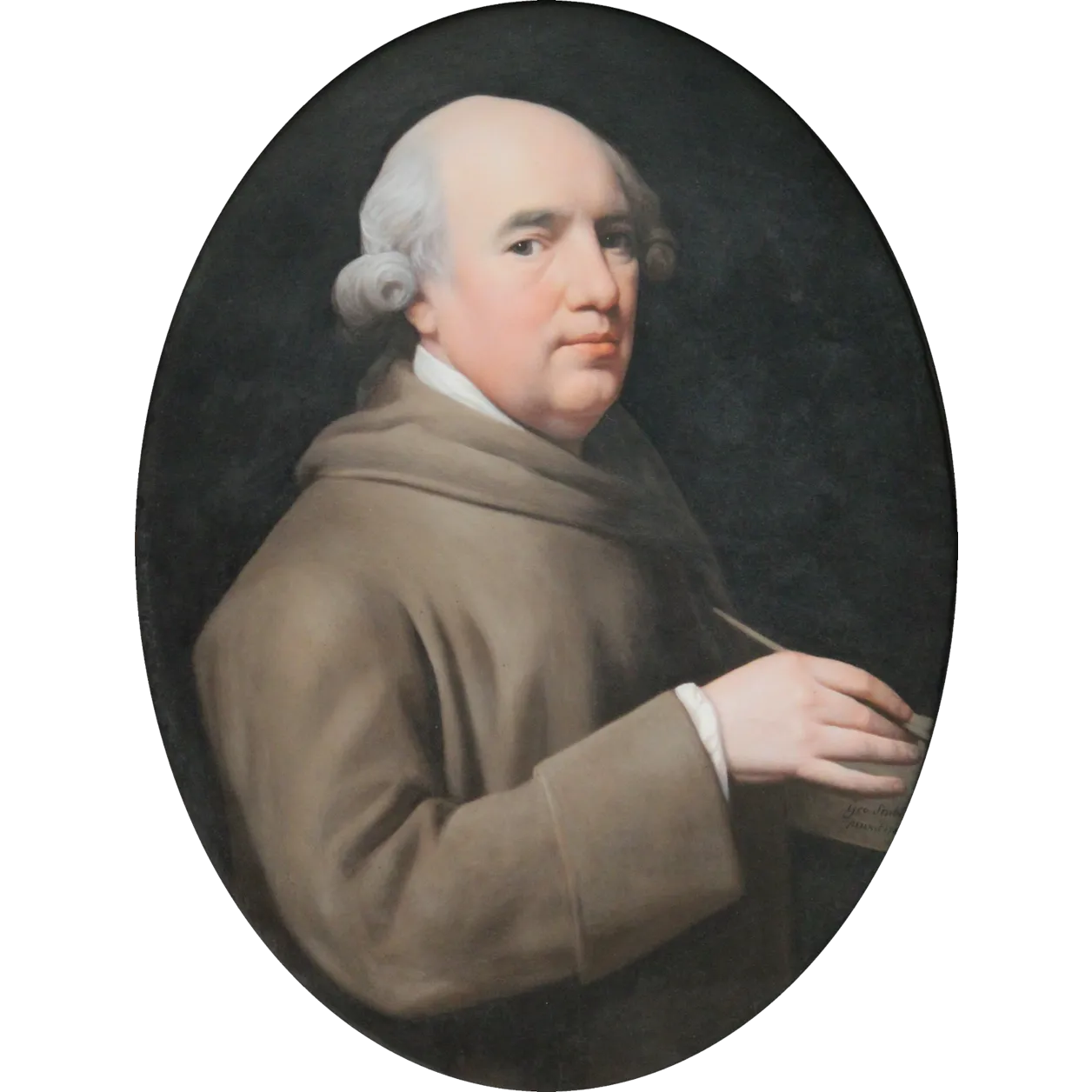 Autoportrait de George Stubbs
