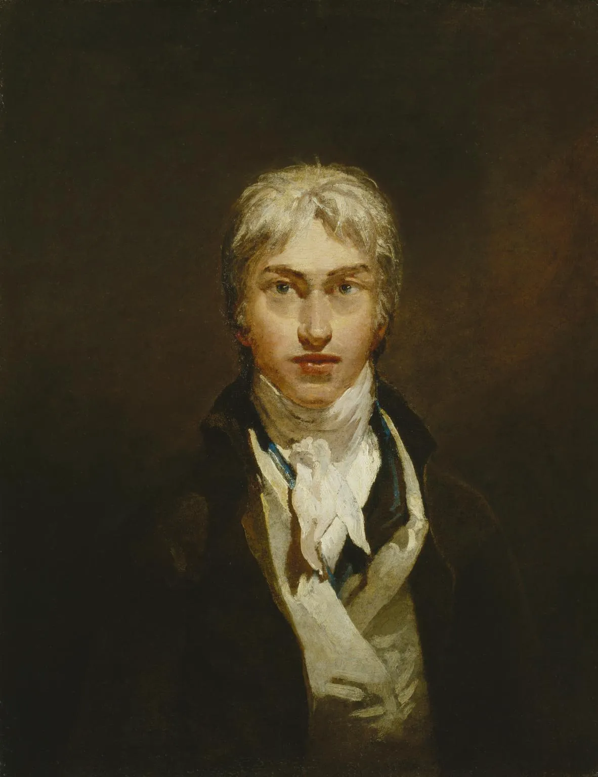 Autoportrait de William Turner à l'âge de 25 ans environ