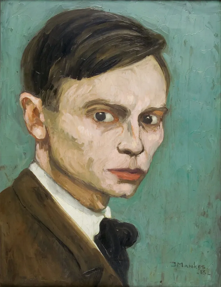 Autoportrait de Jan Mankes