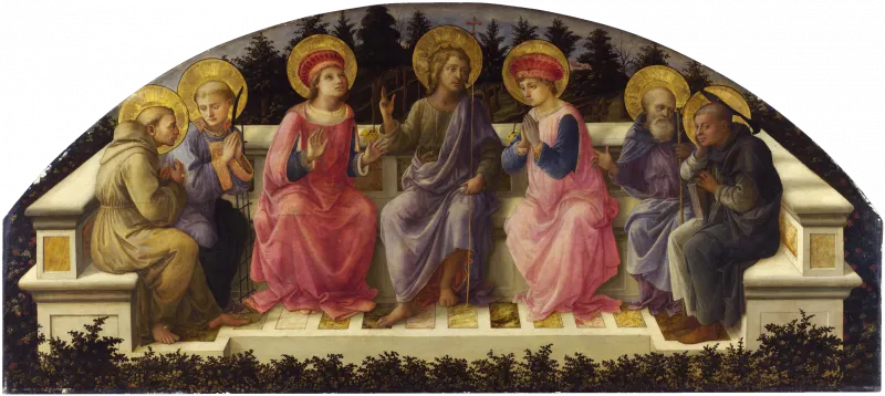 Fra Filippo Lippi, Sept Saints