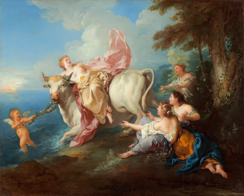 JF de Troy, L'Enlèvement d'Europe