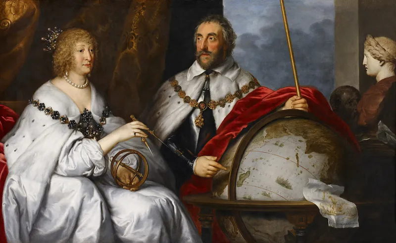 van Dyck, Thomas Howard et sa femme Alathea Talbot