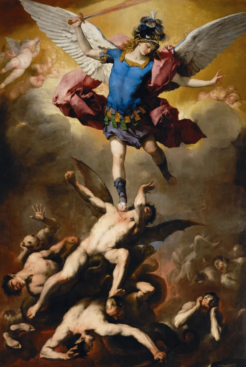 Luca Giordano, La chute des anges rebelles